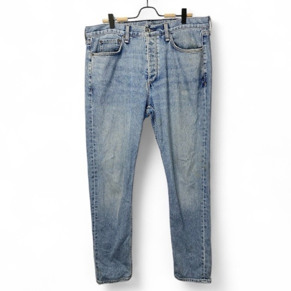 Rag & Bone Slim Skinny Jeans Blue — 36W x 32L, Made in USA